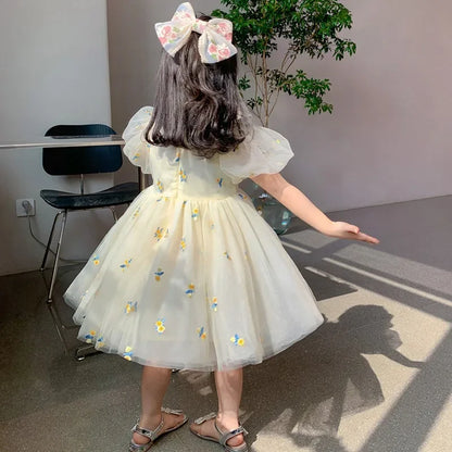 Children Girls Summer Dress for Kids Wedding Children Dresses