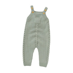 Newborn Baby Romper Knitted Infant Boy Jumpsuit Sleeveless