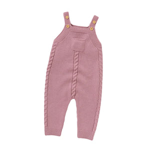 Newborn Baby Romper Knitted Infant Boy Jumpsuit Sleeveless