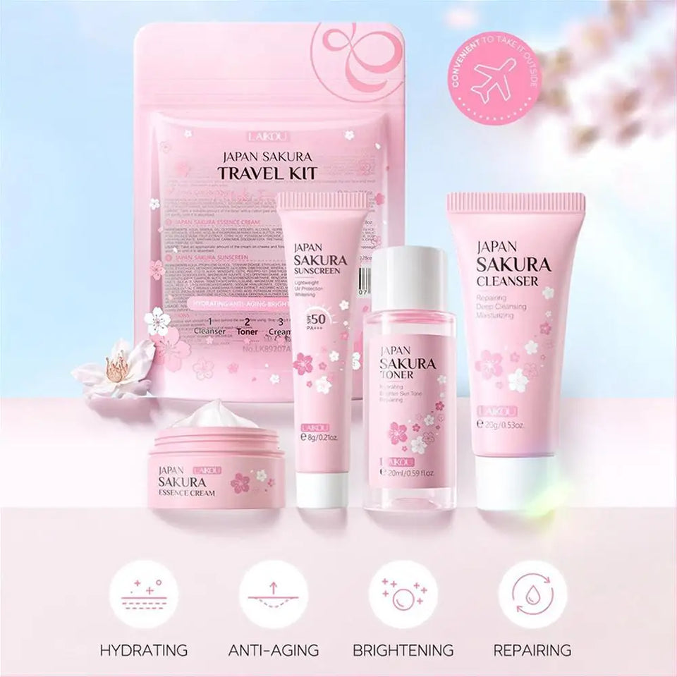 Skin Care Sets Facial Cleanser Face Face Toner Sunscreen