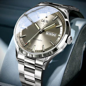 Carnival Top Brand Luxury MIYOTA Mechanical Watch Men High-end Stainless Steel Sapphire Automatic Watch Business Mens Wristwatch