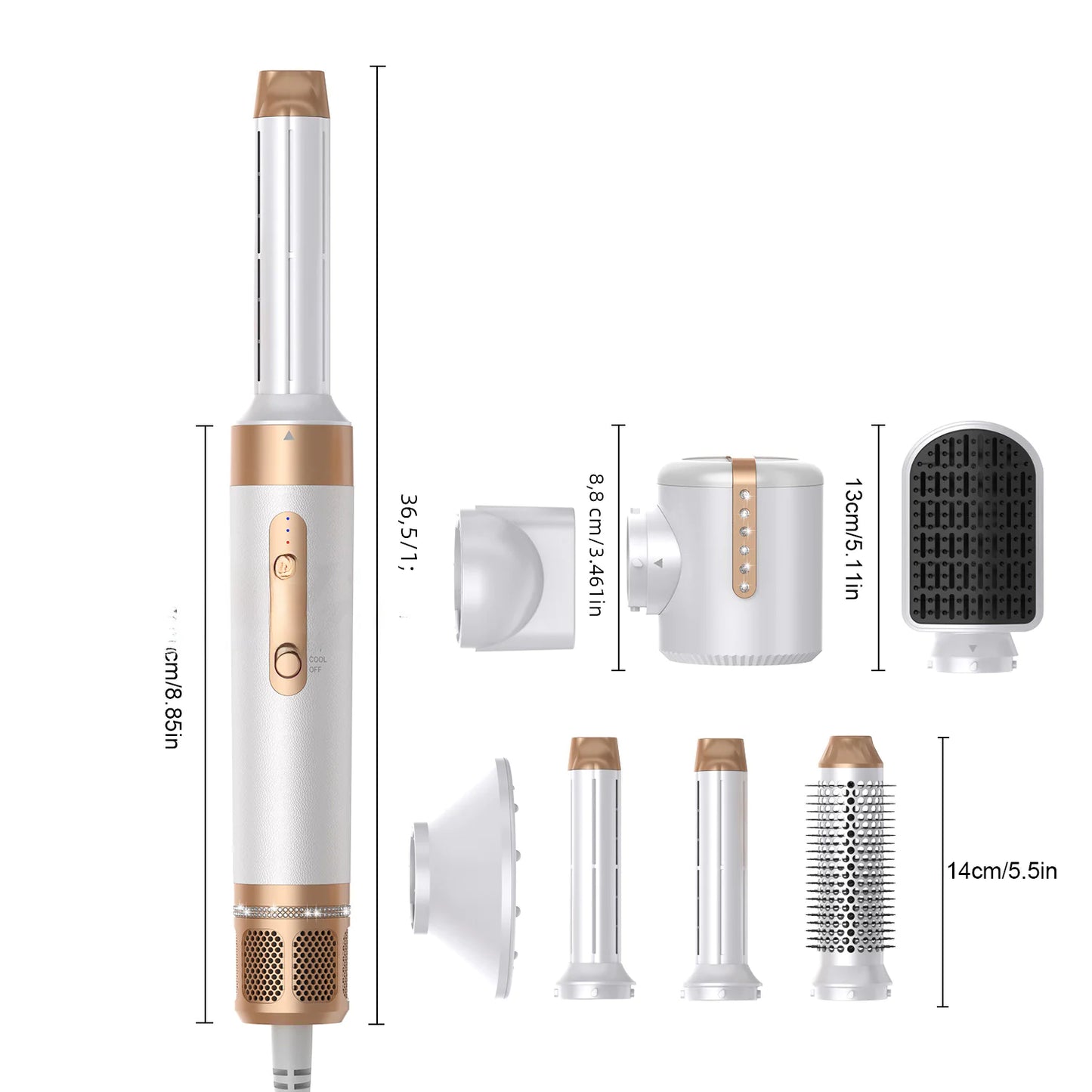 7-in-1 TurboStyle Hot Air Brush