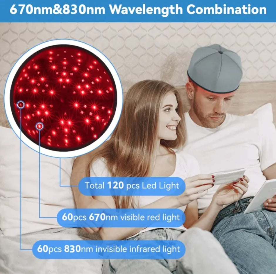 Red Light Hair Growth Massager